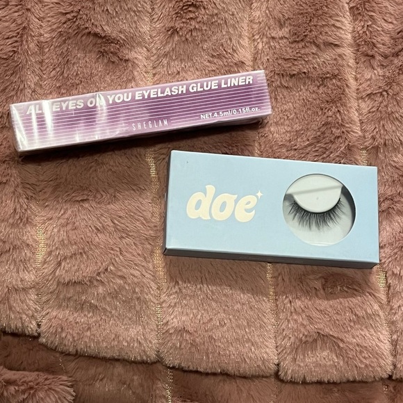 Doe Other - Doe Really Really Lowkey Silk Fake Lashes & Sheglam Clear Lash Glue Liner Pen